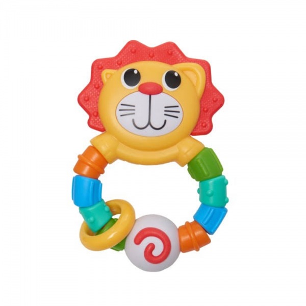 Брязкальце-прорізувач Infantino Левеня з червоною гривою (216273)