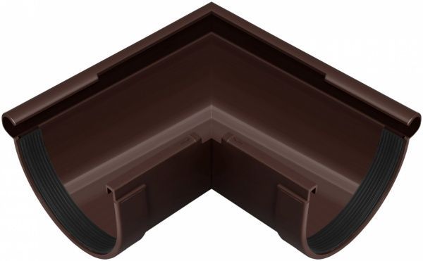 Угол наружный RAINWAY Rainway 90° коричневый 130 мм коричневый 