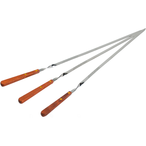 Набор шампуров Кемпинг с деревянными ручками ZDBQ-0710