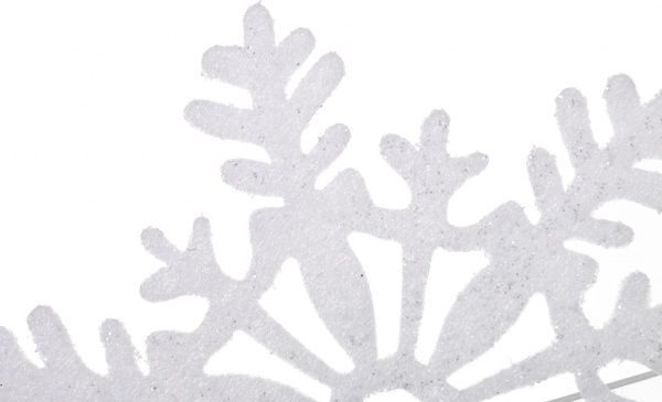 Декорация новогодняя Снежинки 15 см 5 шт. EPI-A0-64070W15 