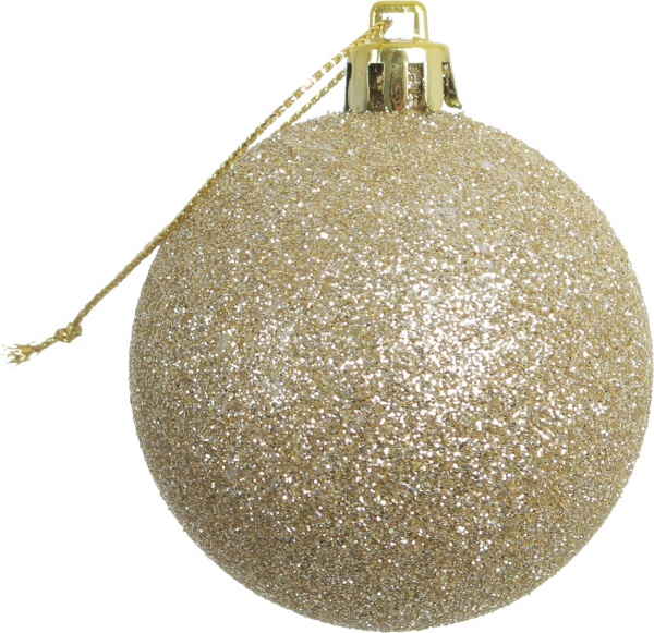 Набір ялинкових куль пластикових зелено-червоно-золотий d60 мм 50 шт./уп. 