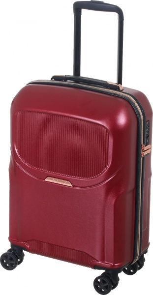 Чемодан 61 л бордовый LS22100 58х42х25 ABS 