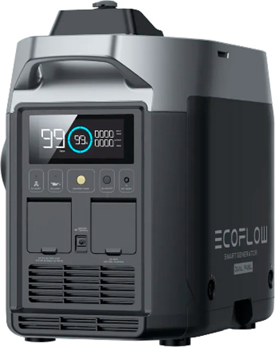 Электрогенераторная установка EcoFlow Smart Generator 1,8 кВт / 1,9 кВт 120 В GasEBDUAL-EU бензин/газ — фото 1