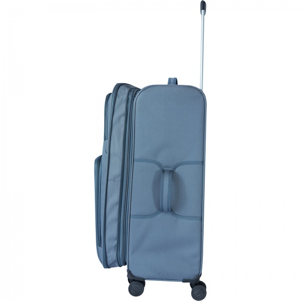 Чемодан Bagland 63 л серый Валенсия серый (3796627) 