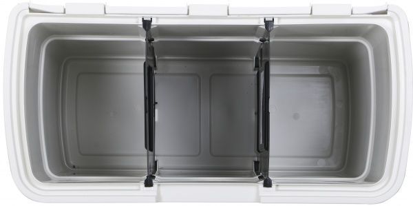 Контейнер для сміття на 3 відділення Ecopat 433 сірий