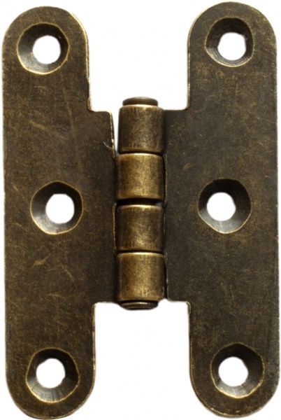 Петля декоративная старая латунь 65х31 мм 1 шт. 