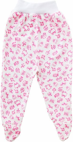 Повзунки Моя планета П 2301 р.68 білий із рожевим 