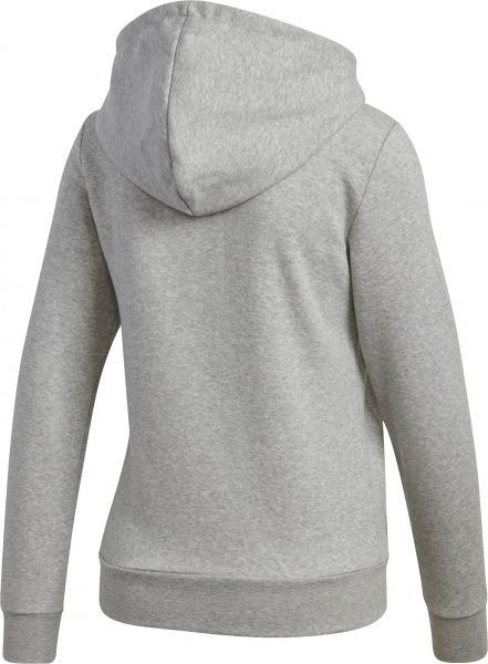 Джемпер Adidas W E LIN FZHD FL GD2987 р. S сірий