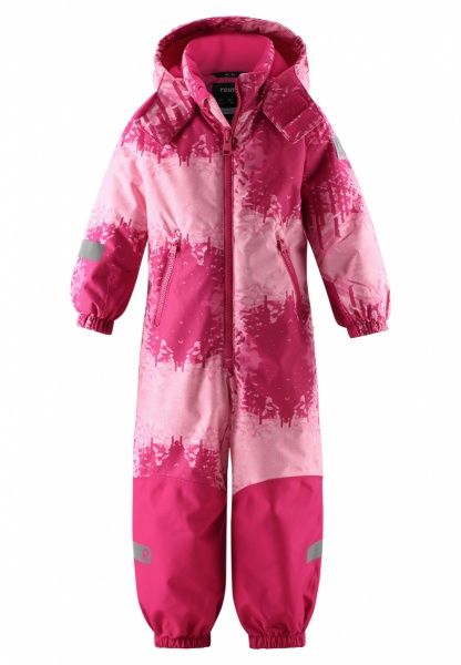 Комбинезон Reima SNOWY 520269B-4652 134 розово-малиновый