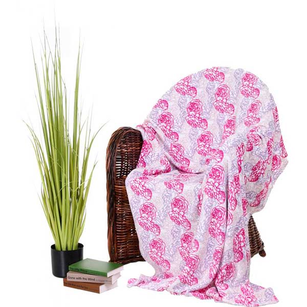 Плед 125x150 см в ассортименте UP! (Underprice) 