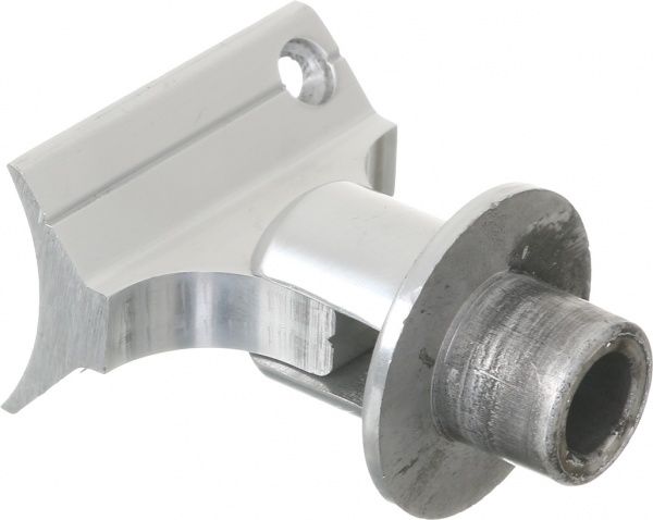 Шарнирное соединение Aluminica стойки с поручнем серебро (40307455)