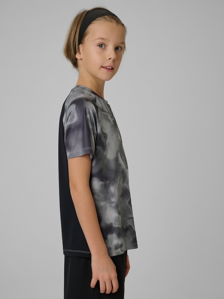 Футболка 4F 4FJWSS26TFTSM1971-25A р.134 серый