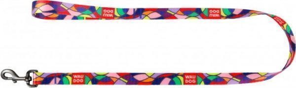 Поводок WAUDOG Nylon с рисунком Витраж 2х122 см