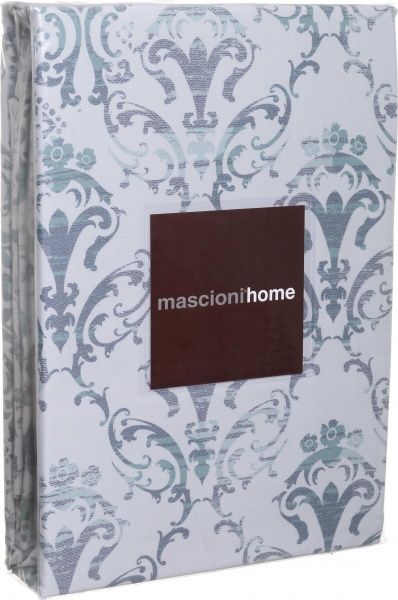 Комплект постельного белья Modena семейный сине-голубой Mascion 