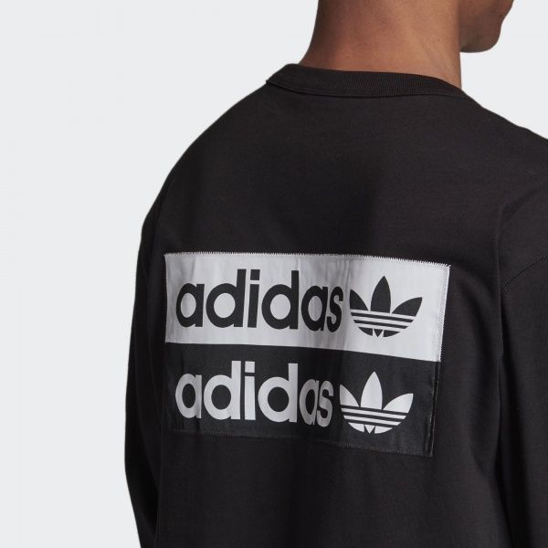 Світшот Adidas F LS FM2259 р. XL чорний