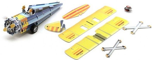 3D-пазл Hope Winning Биплан HWMP-16