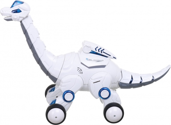 Інтерактивний робот Shantou Брахіозавр 31х18.5х29 см біло-блакитний 1044A