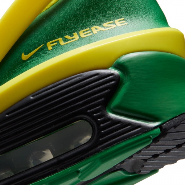 Кроссовки Nike Air Max 90 FlyEase CZ4270-001 р.US 14 черно-зеленый