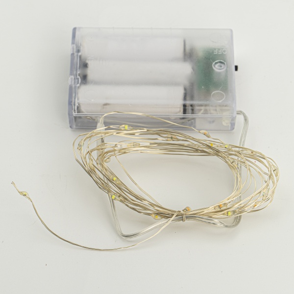 Декоративная гирлянда Altalusse (INL-2105B-30 Multicolor) встроенный светодиод (LED) 30 ламп 3 м 