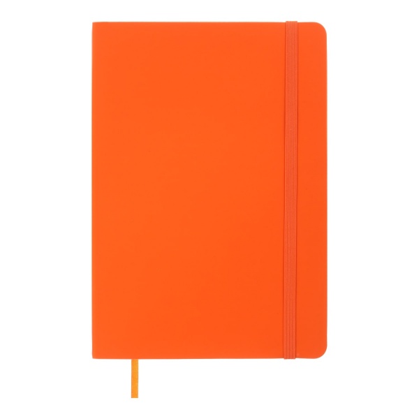 Блокнот недатированный Touch Me 96 лист. линия оранжевый Buromax A5