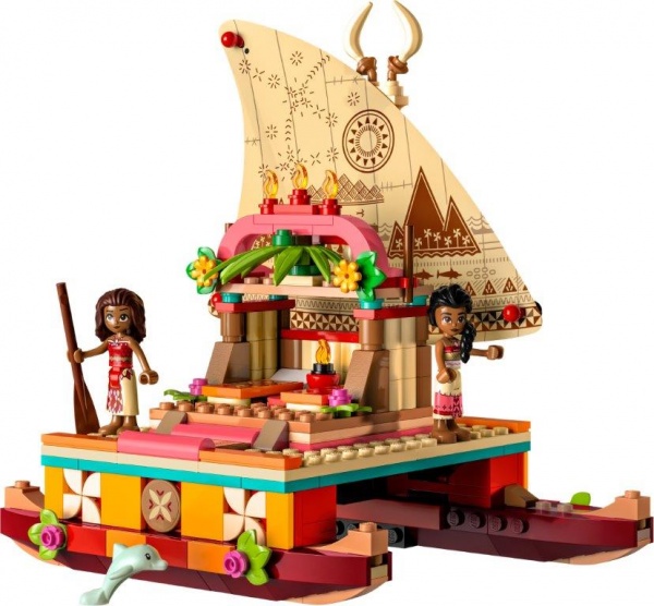 Конструктор LEGO ǀ Disney Пошуковий човен Ваяни 43210