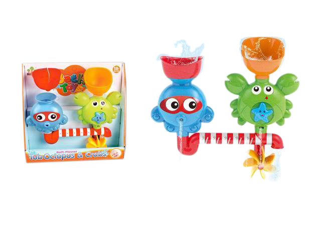 Ігровий набір для ванної Qunxing Toys Восьминіг та краб SL87010