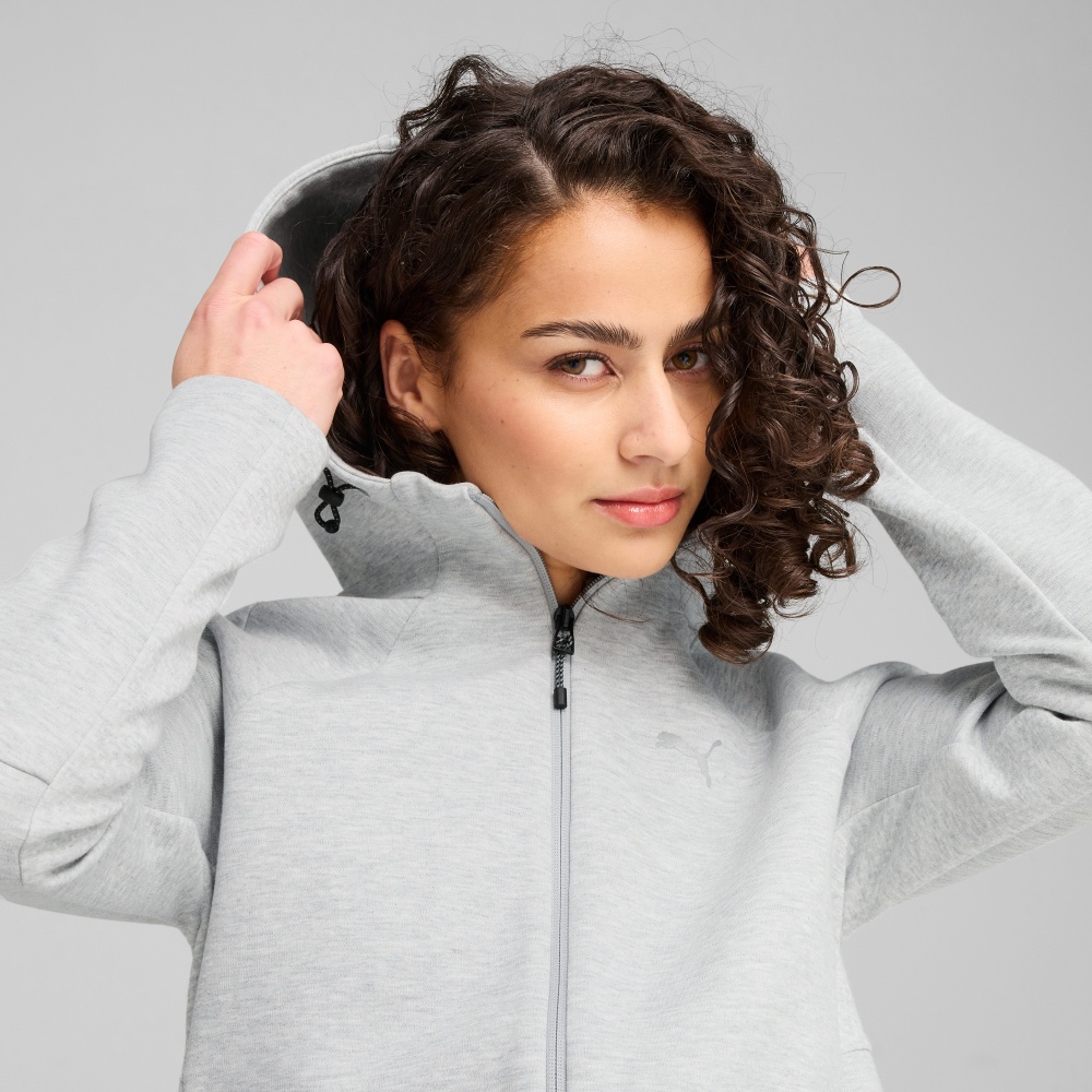 Джемпер Puma EVOSTRIPE FULL-ZIP HOODIE DK 68505004 р.S сірий