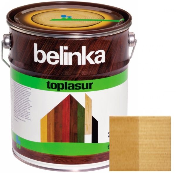 Фарба-лазур Belinka Toplasur 15 дуб напівглянець 2,5 л