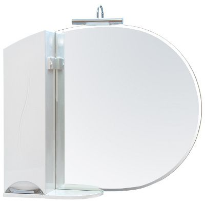 Шкафчик с зеркалом Аква-Родос Глория ZGLP95L 95x82 cм