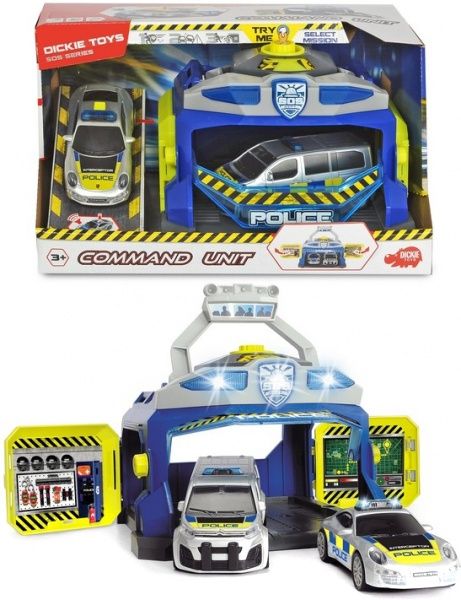 Машинка Simba Dickie toys Sos командний пункт поліції 3715010