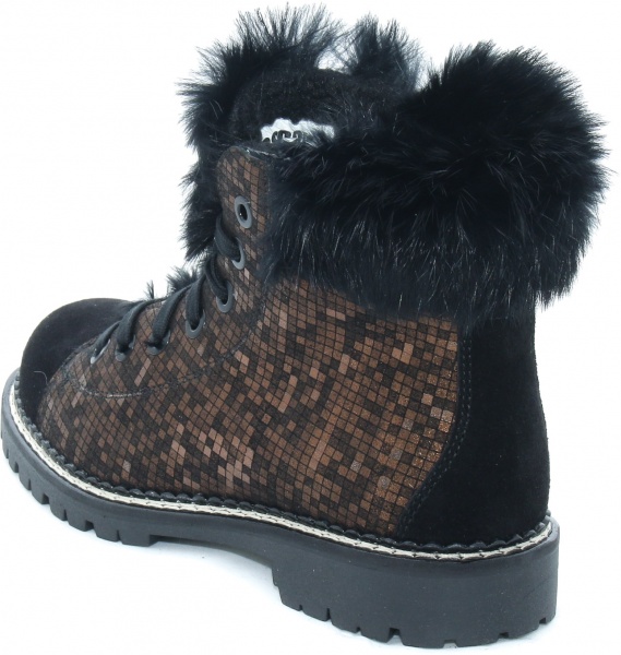 Черевики Oscar Winter Footwear Brown L-620-GU-BRO р.38 коричневий