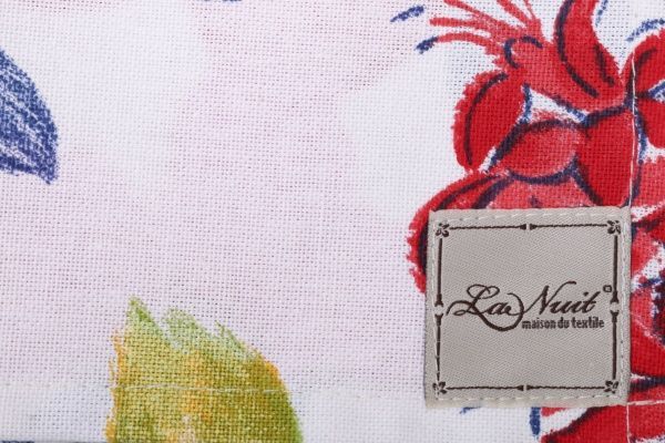 Рушник кухонний Яскравість 65x44 см La Nuit білий із принтом 