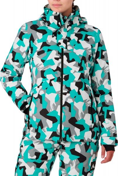 Куртка McKinley Gisela wms 408184-901915 38 черно-мятный