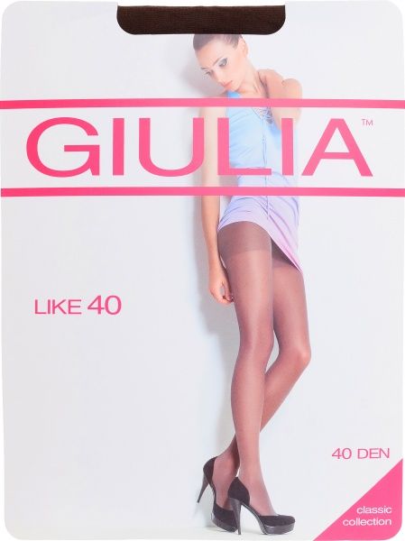 Колготки Giulia Like р. 2 40 den капучино 1 пар 