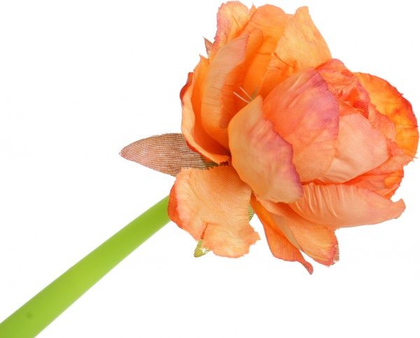 Ручка шариковая Пион оранжевый 