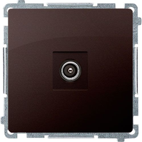 Розетка TV Simon Basic шоколадний BMAK3.01/47