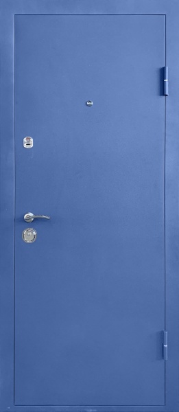 Дверь входная Министерство дверей КУ-Бергамо антрацит 2050x860 мм правая