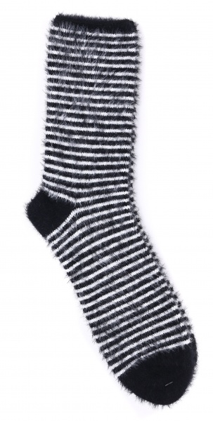 Шкарпетки жіночі La Nuit Смугастики р.one size чорний 1 шт.