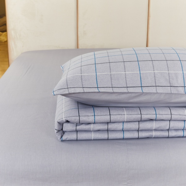 Комплект постельного белья Mesetas 2 серый с рисунком La Nuit 