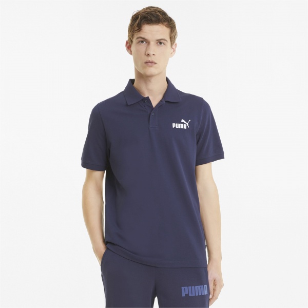 Поло Puma ESS PIQUE POLO PEACOAT 58667406 р.S синий