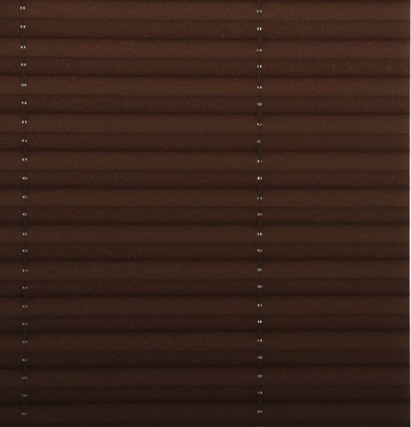 Штора плисе Gardinia Verona 38x150 см шоколадная 