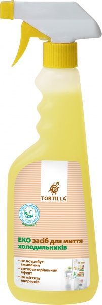Моющее средство TORTILLA для холодильников антибактериальный 0,45 л