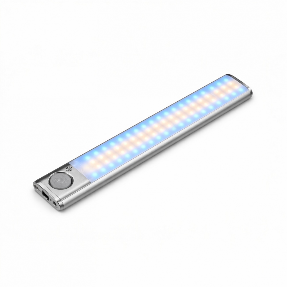 Світильник-нічник LED Infrared Induction GYD250004-C305 1800mAh 360Lm ССТ 2 Вт срібний