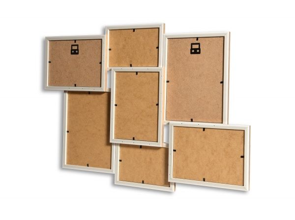 Мультирамка Веліста на 7 фото 15w-3206-11v 10x15/13х18/15x21 см дерево світле 