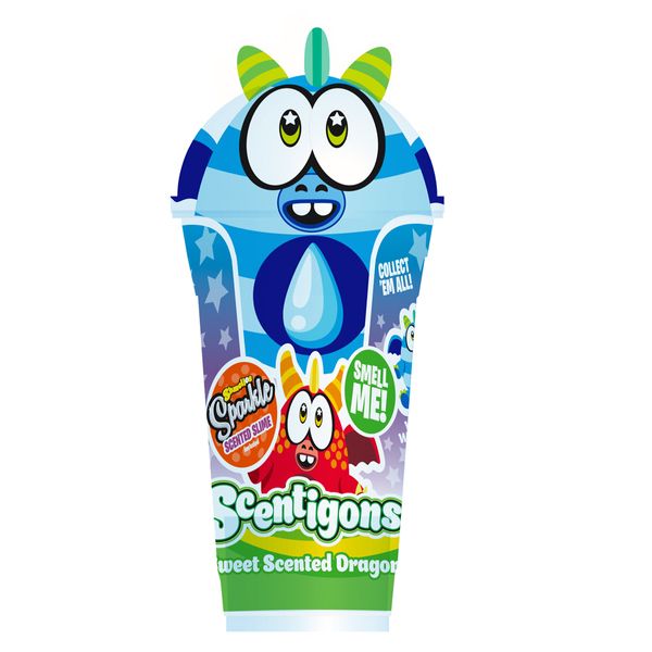 Ароматизированная мягкая игрушка Kangaru Scenticorns Дракон Уинстон «Водяной забияка» 12 см KN3751