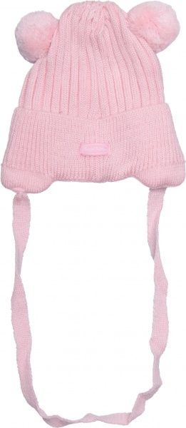 Шапочка дитяча для дівчинки Luna Kids р.40 світло-рожевий 2187 