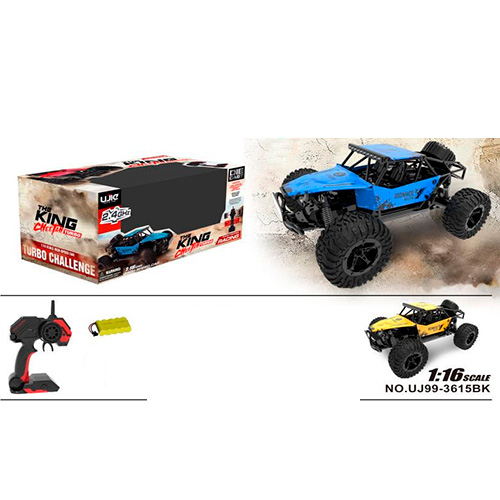Автомобиль на р/у UJIE Джип в ассортименте 1:16 UJ99-3615BK