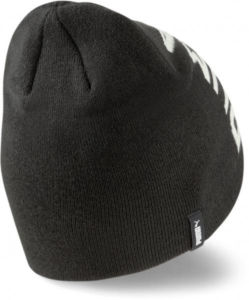 Шапка Puma Ess Classic Cuffless Beanie 02343301 OS черный