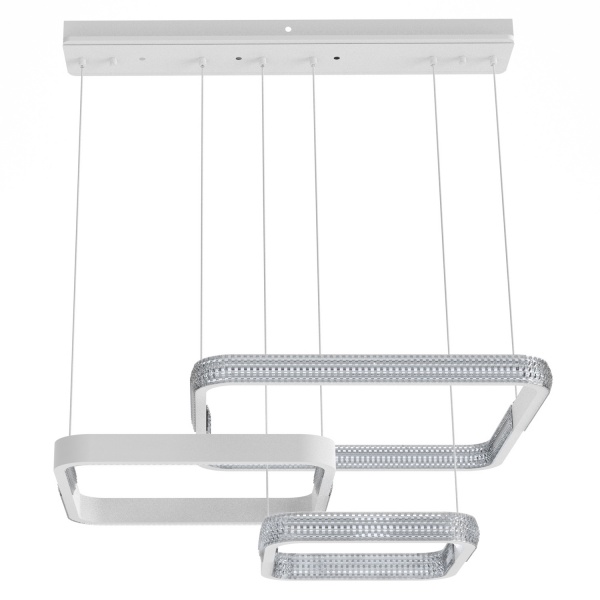 Люстра світлодіодна Victoria Lighting з пультом д/к 120 Вт білий Zeus/SP3 white 