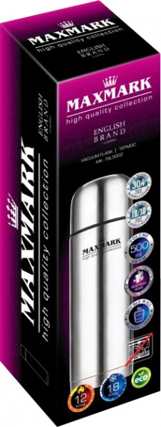 Термос 500 мл MK-TSL500Z Maxmark